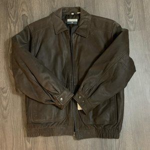 Brand New Leather Savile Row Jacket NEW With Tags! In perfect condition